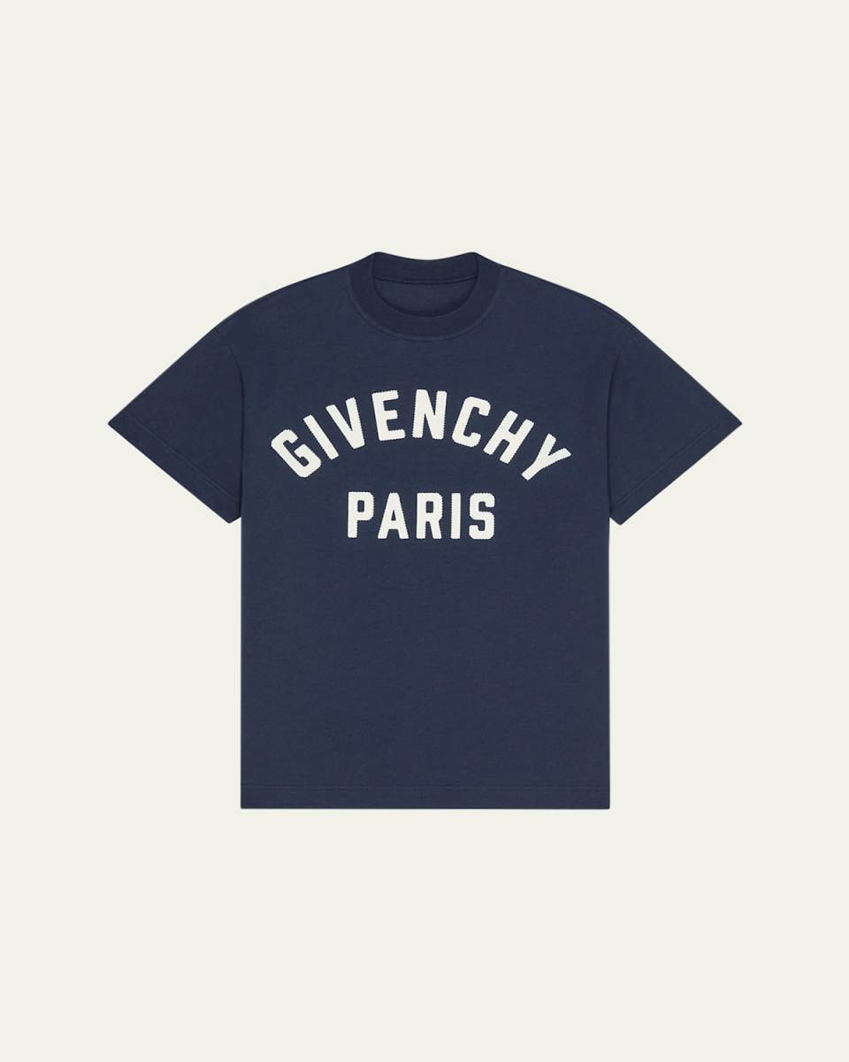 Logo Applique Boxy T-Shirt